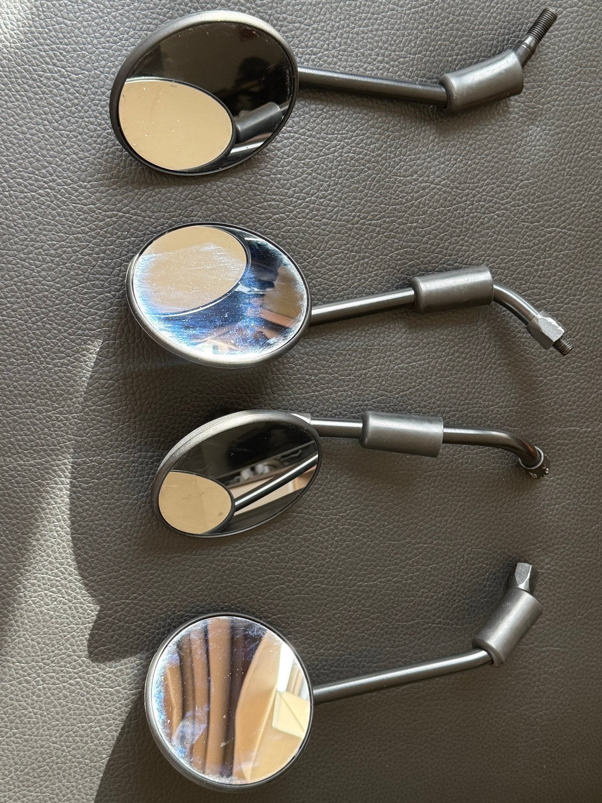 4 OEM Spiegels Royal Enfield Himalayan - Gebruikt, Ophalen of Verzenden, Gebruikt
