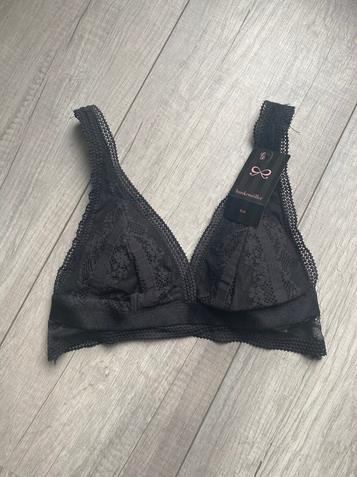 NIEUW Hunkemöller cleo bralette zwart maat S., Ophalen of Verzenden, Zwart, BH
