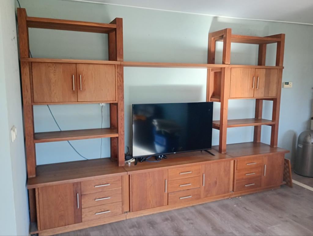 Eikenhouten woonkamer kast, Huis en Inrichting, Ophalen, Zo goed als nieuw