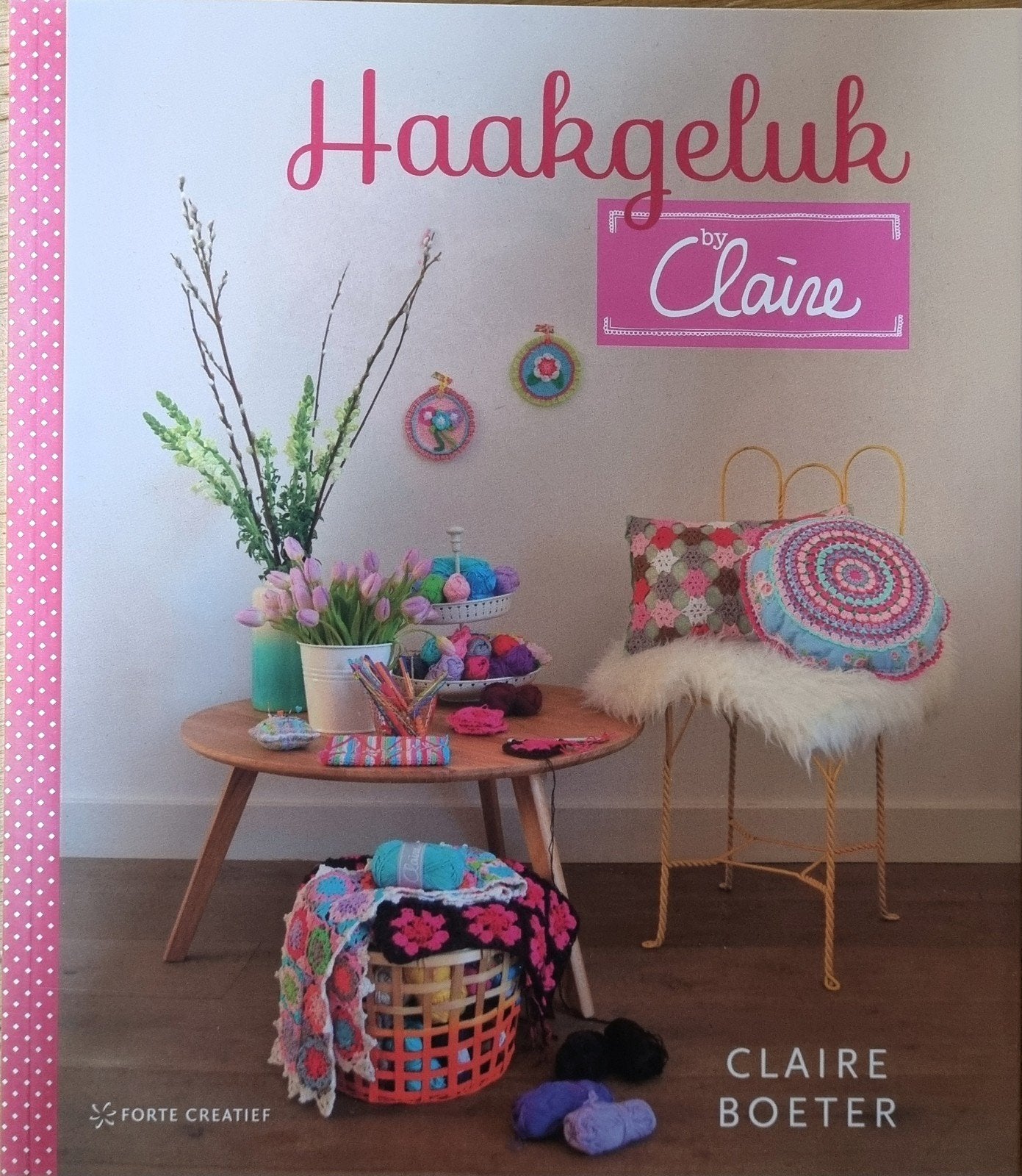 'Haakgeluk by Claire' van Claire Boeter, Ophalen of Verzenden, Zo goed als nieuw, Breien en Haken
