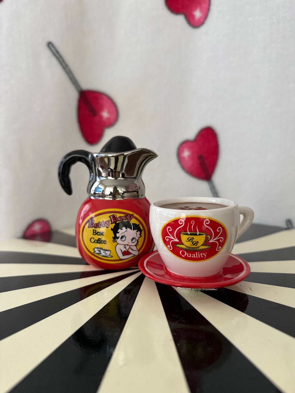 BETTY BOOP - Zout | Peper | Molens | Retro | Diner | 2006, Huis en Inrichting, Ophalen of Verzenden, Zo goed als nieuw