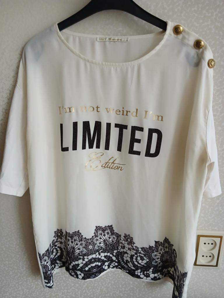 Top Gaudi maat S, Kleding | Dames, Maat 38/40 (M), Ophalen of Verzenden, Zo goed als nieuw, Korte mouw