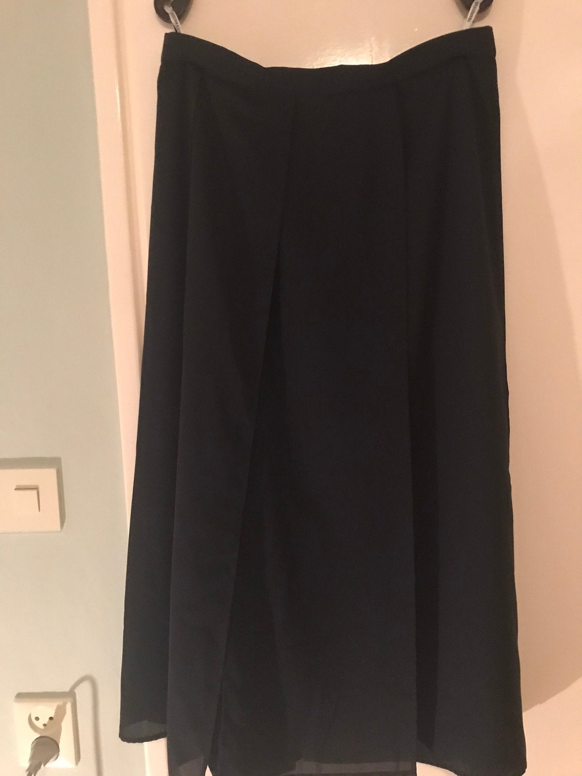 Feestelijk donkerblauwe midirok maat 40, Kleding | Dames, Maat 38/40 (M), Zo goed als nieuw, Onder de knie, Verzenden