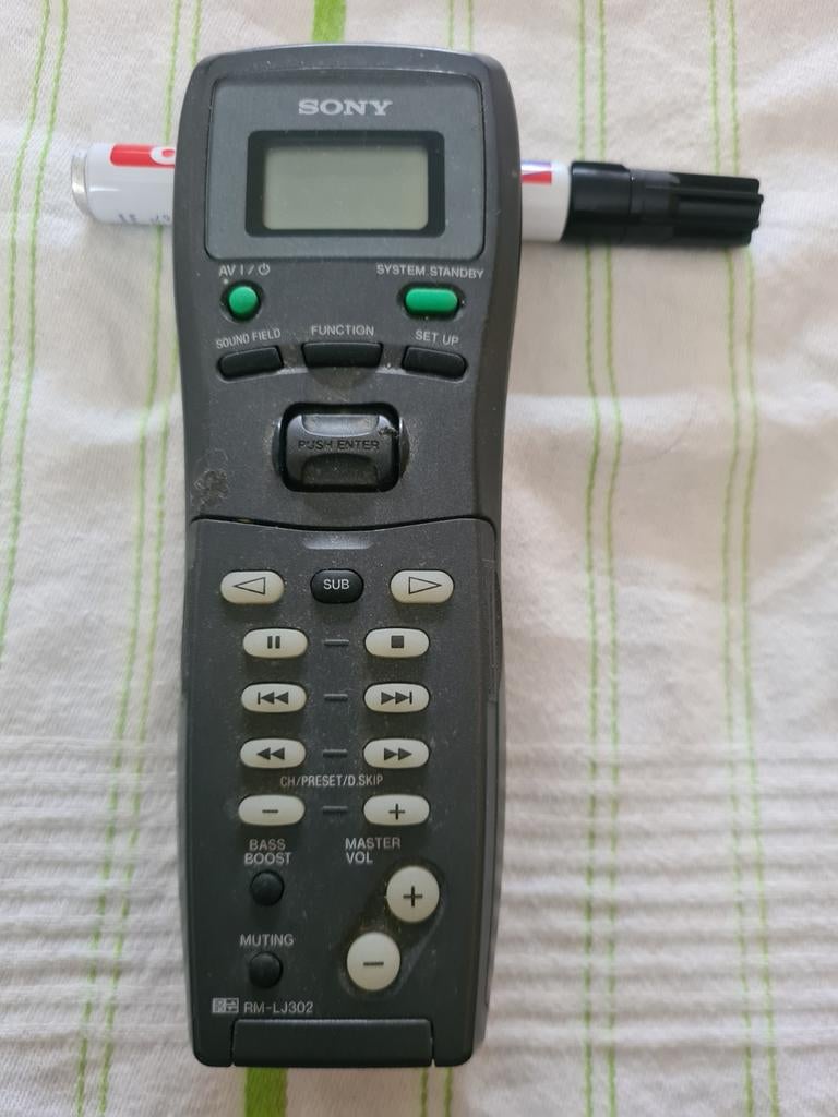 Sony RM LJ 302, Ophalen