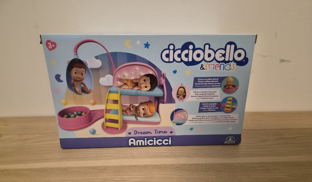 Nieuw! Cicciobello & Friends Amicicci, speelgoedset, Kinderen en Baby's, Ophalen of Verzenden, Nieuw, Overige typen