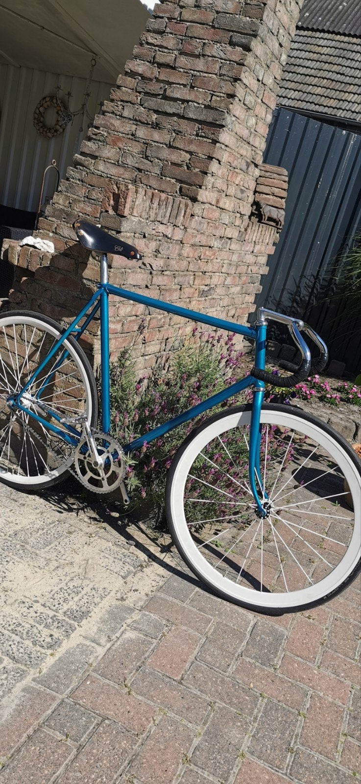Benotto Singlespeed Racefiets - Stijlvol en Snel, Terugtraprem, Zo goed als nieuw, 53 tot 57 cm, Ophalen