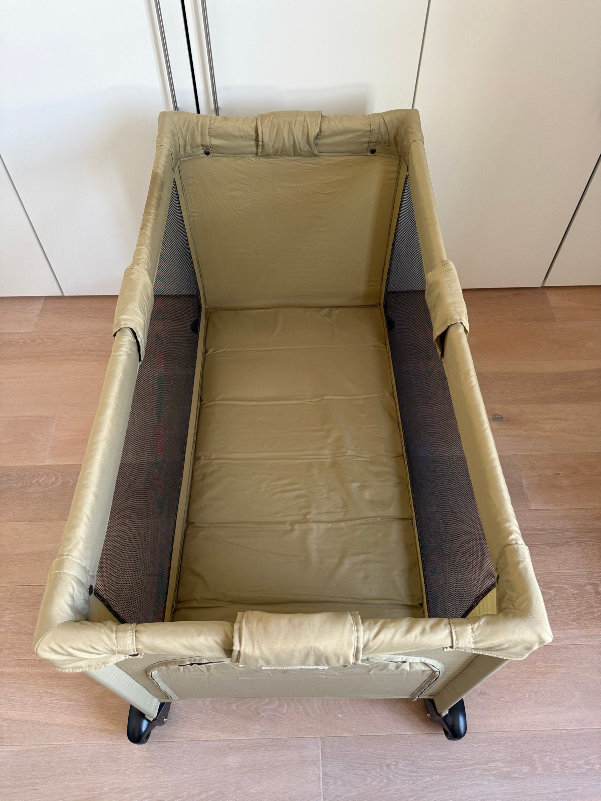 Koelstra Travelsleeper campingbedje opvouwbaar, Ophalen, Beige, 190 cm of minder, Zo goed als nieuw
