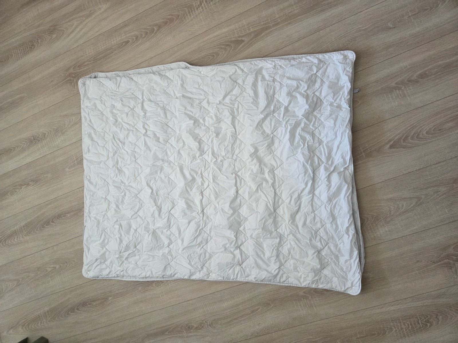 4-seizoenen peuterdekbed 140x110 katoen, Kinderen en Baby's, Kinderkamer | Beddengoed, Jongetje of Meisje, Wit, Ophalen of Verzenden