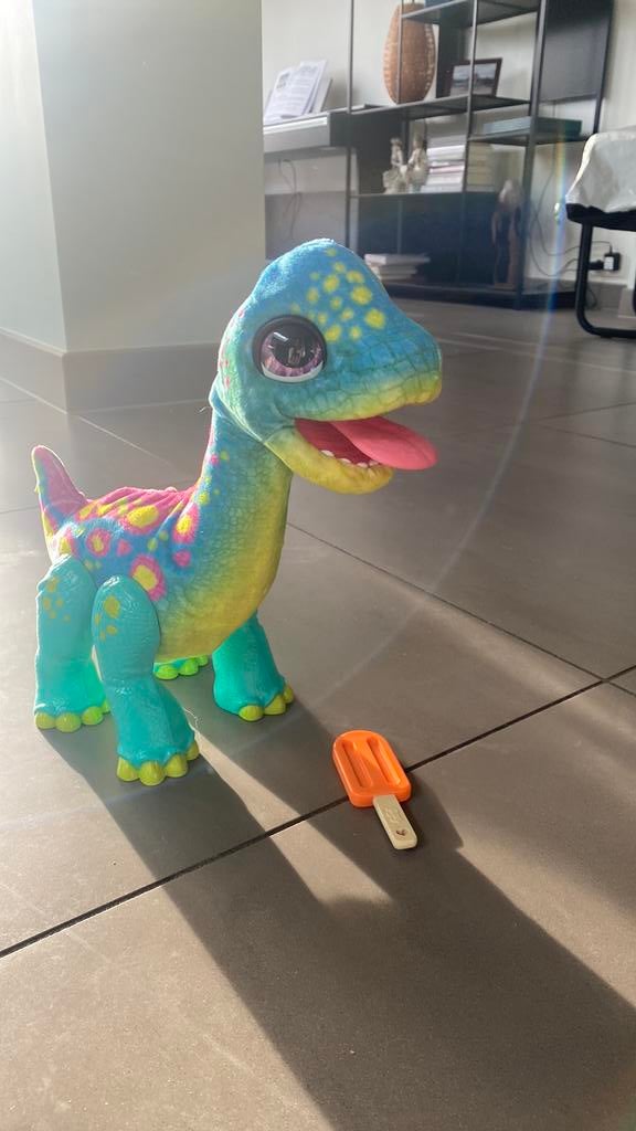 Dinosaurus robot for real (brontosaurus), Ophalen of Verzenden, Zo goed als nieuw