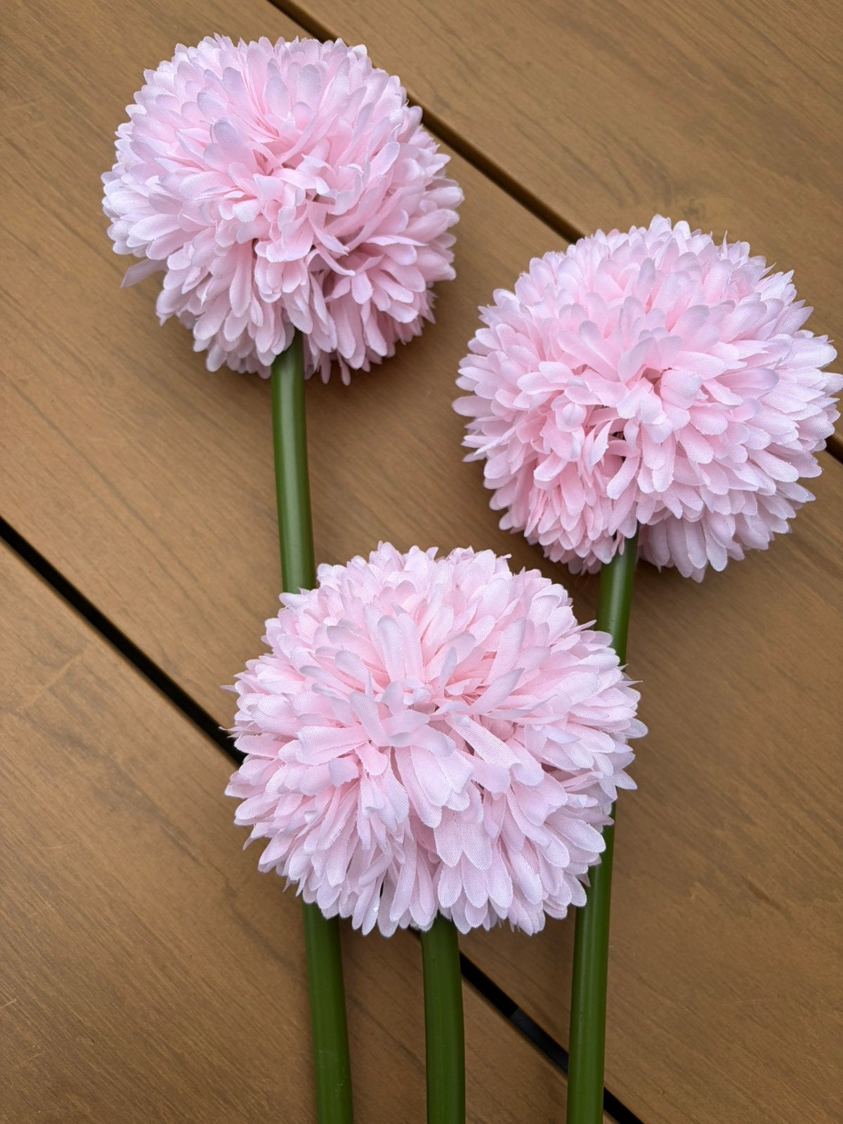 Allium 3 stuks roze kunstbloemen OPHALEN, Ophalen, Roze, Kunstbloem, Zo goed als nieuw