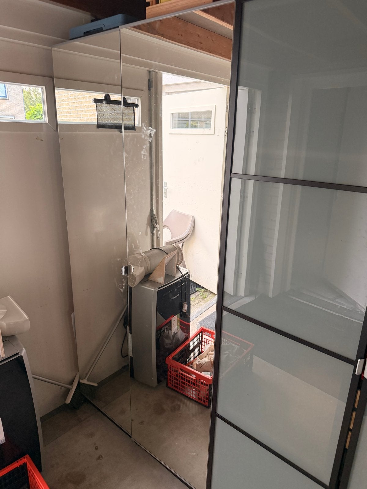 4 deuren voor PAX kasten - gratis af te halen, Ophalen, Gebruikt, 200 cm of meer, Glas