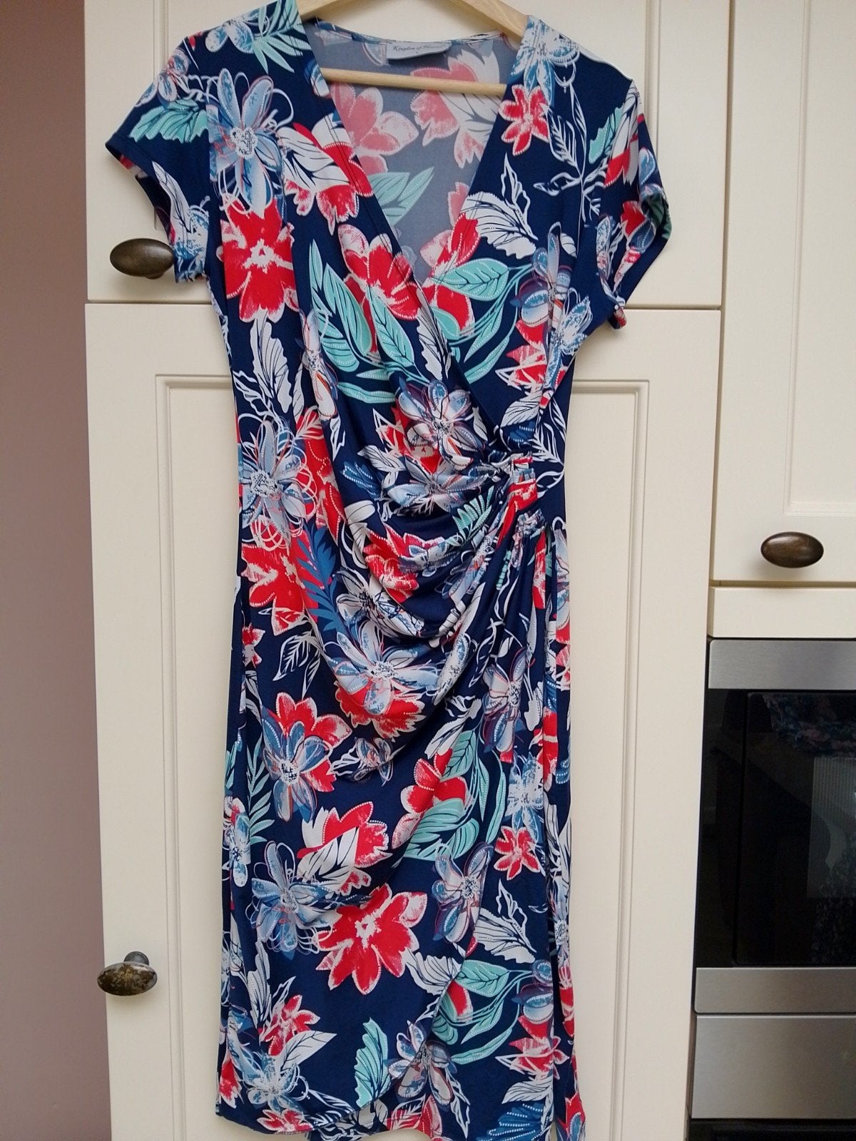 Overslag jurk maat L, Kleding | Dames, Jurken, Kingdom of Heaven, Ophalen of Verzenden, Gedragen, Maat 42/44 (L)