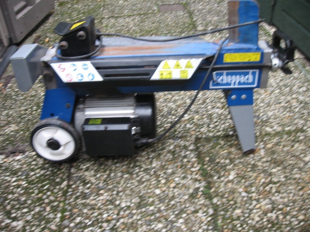 houtklover, Ophalen, Gebruikt, Elektrisch, Liggend