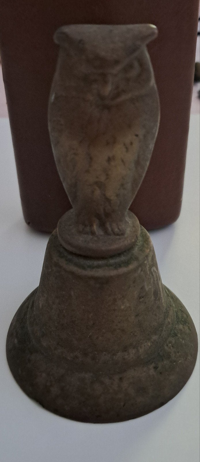 Vintage Uil Tafelbel - Messing, Engeland (1920-1960), Antiek en Kunst, Ophalen of Verzenden