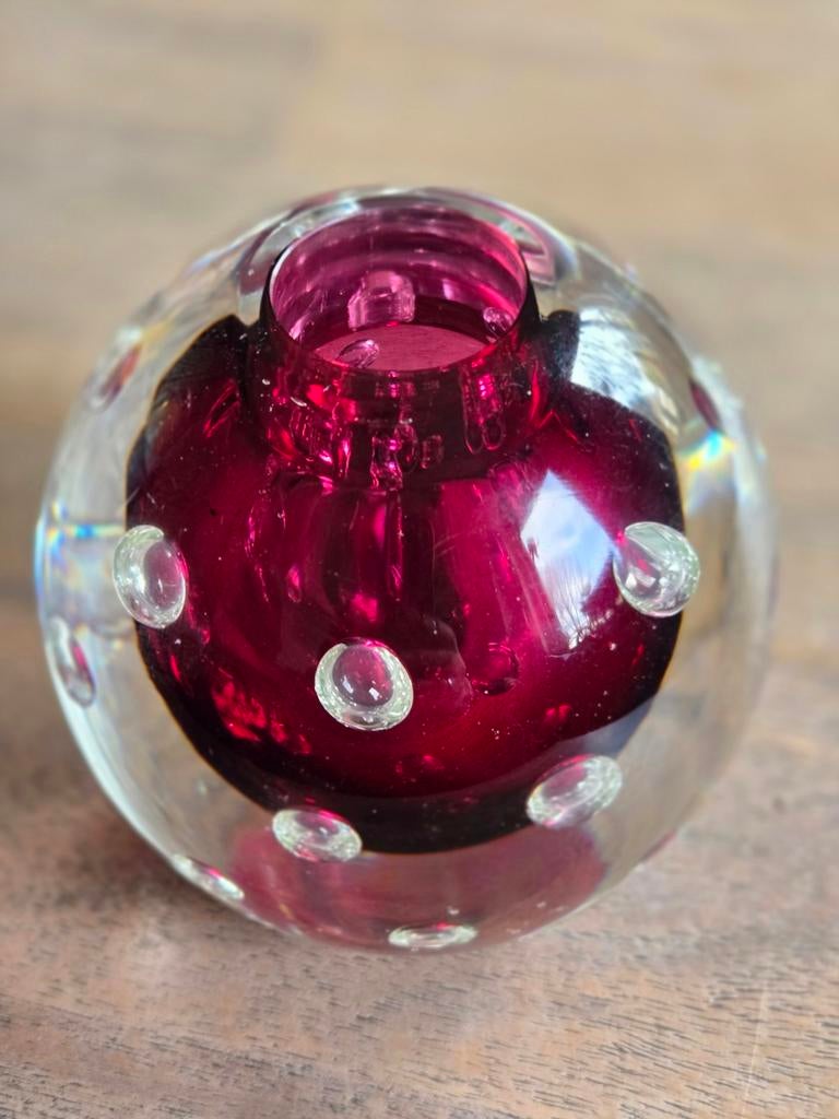 Vintage Zweedse Art-Glass Decanteerkan - Bo Borgström, Antiek en Kunst, Ophalen of Verzenden