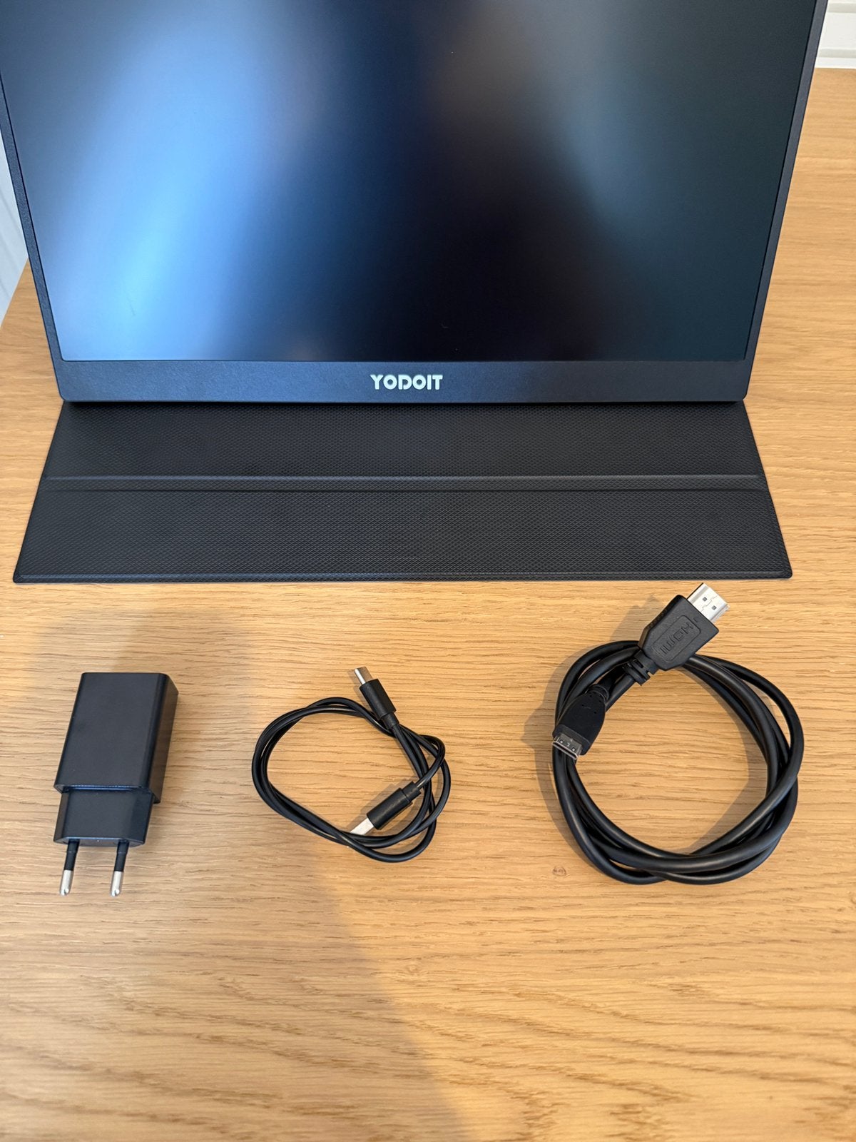Draagbare monitor 15,6 inch Full HD HDR – HDMI + voeding, Computers en Software, Ophalen, Zo goed als nieuw