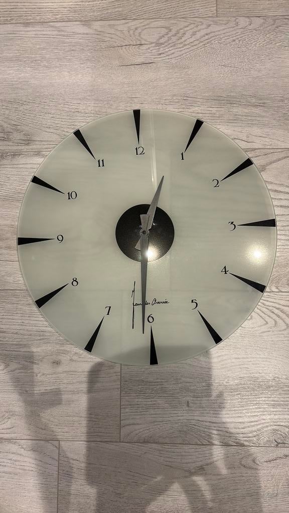 Glazen klok | Jan des Bouvrie, Ophalen, Zo goed als nieuw, Wandklok