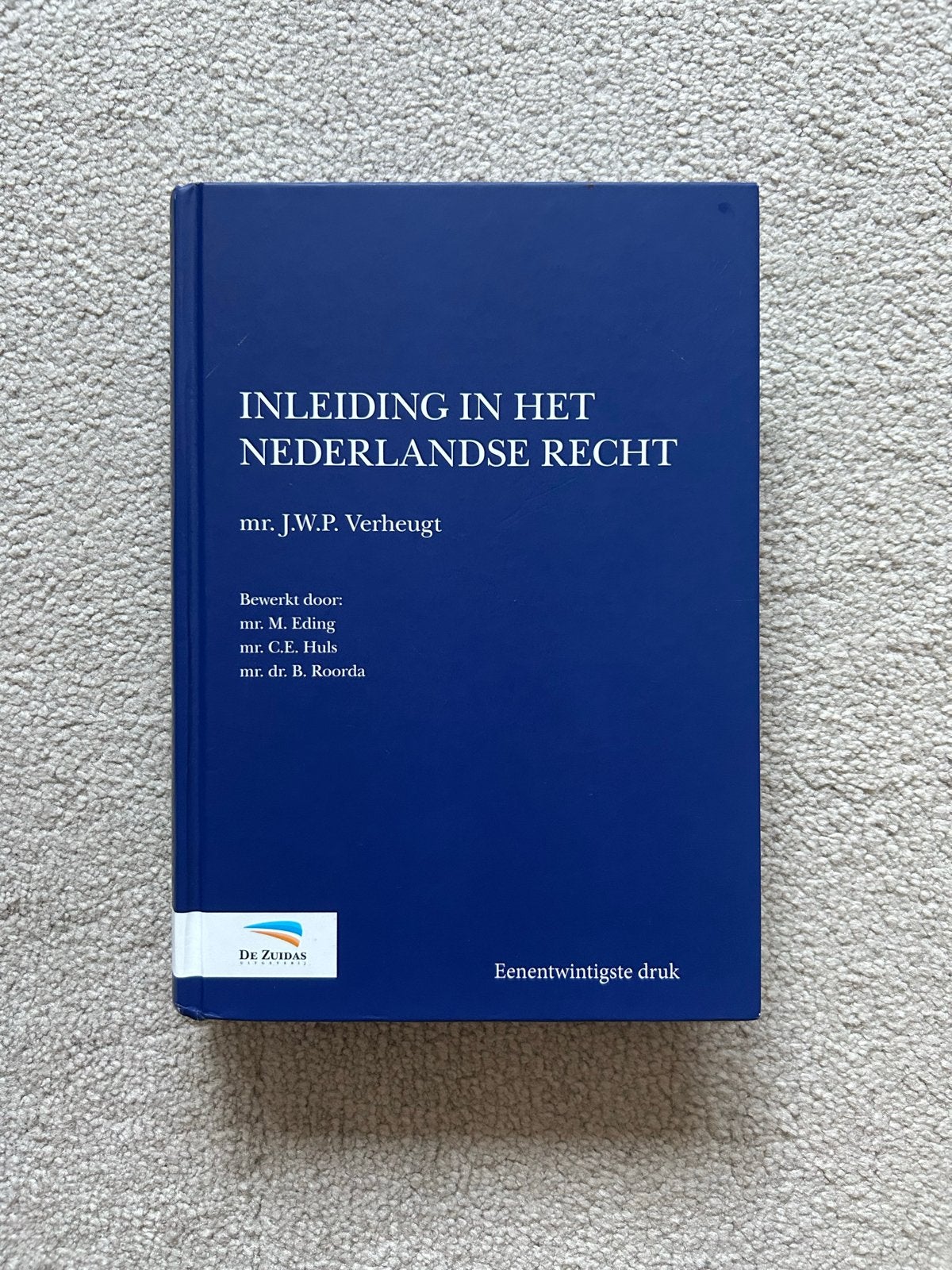 Inleiding in het Nederlandse Recht - Goede staat, Ophalen of Verzenden, Gamma, Zo goed als nieuw, WO