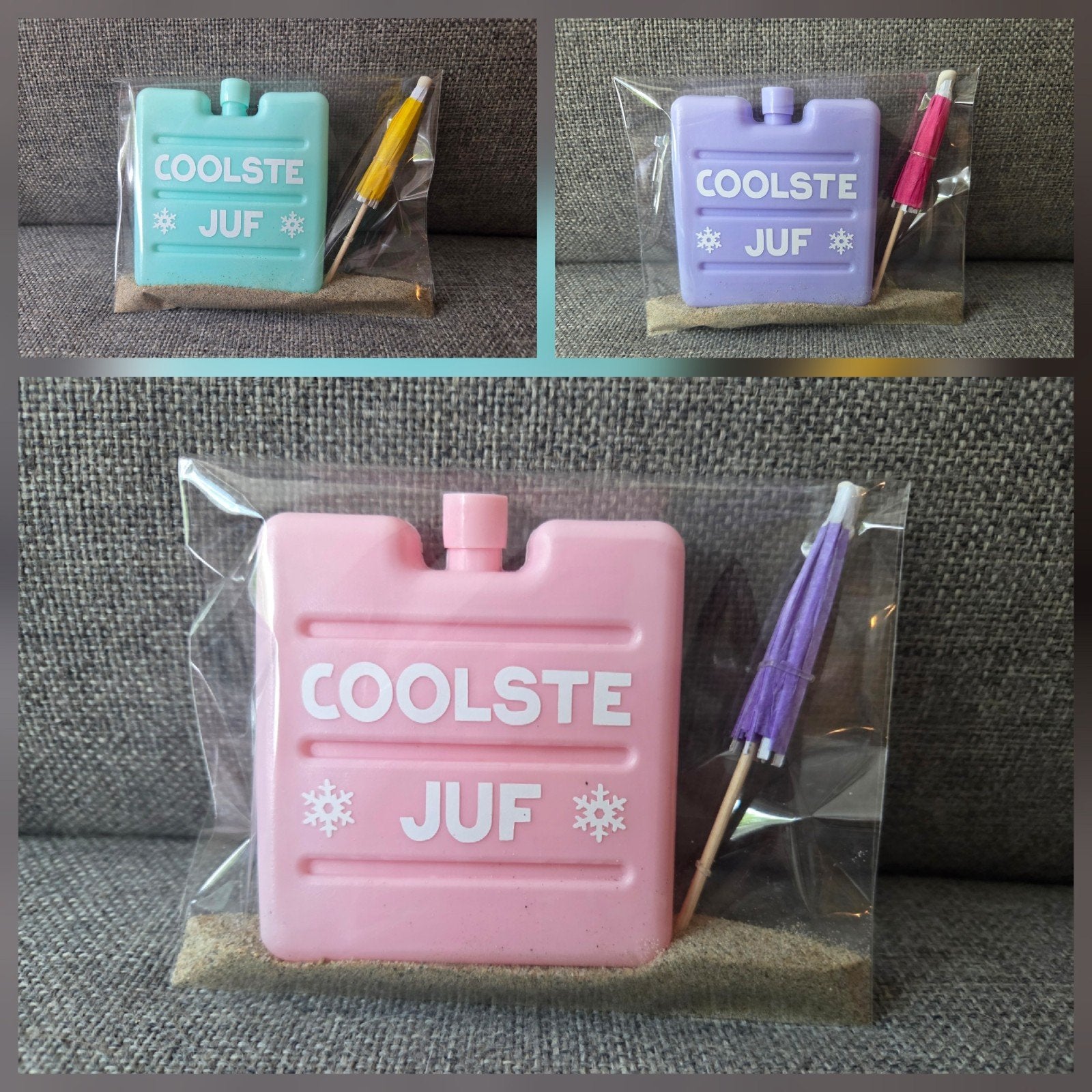 Cadeautje, bedankje coolste juf koelelement., Ophalen of Verzenden, Nieuw