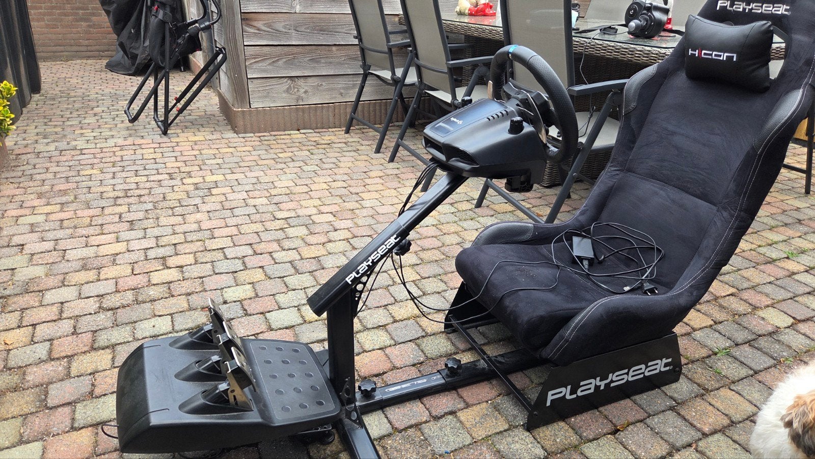 Playseat met Logitech G29 racestuur en pedalen, Ophalen of Verzenden, Gebruikt, Stuurtje of Sportattribuut, Xbox Series S