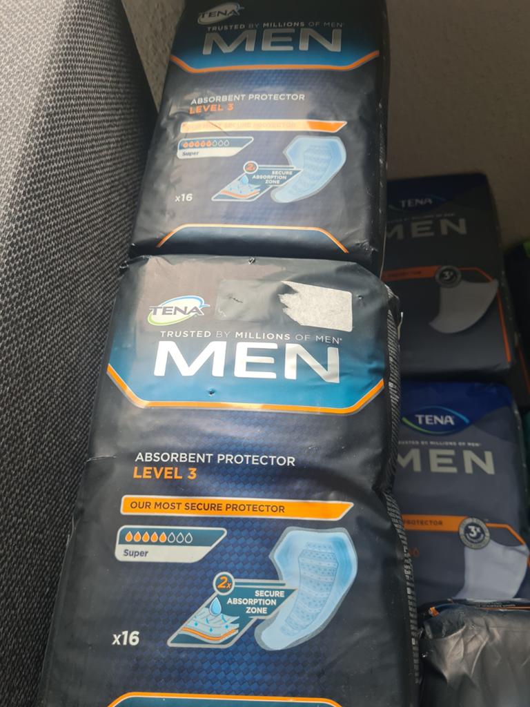 Tena men, Verzenden
