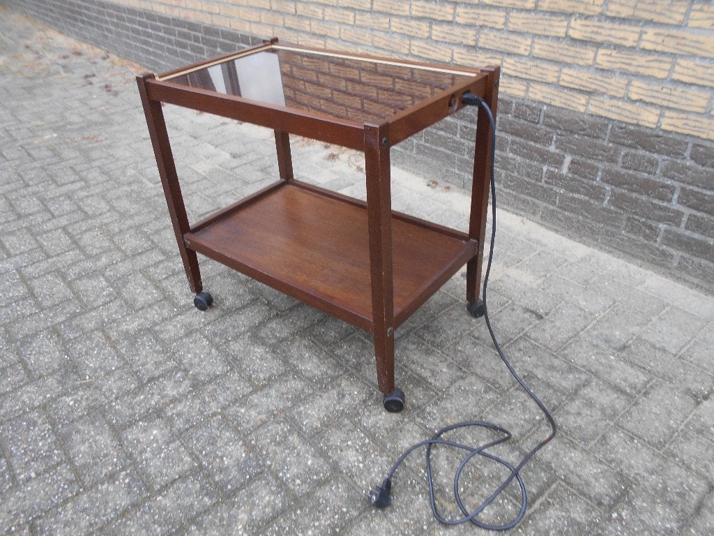 warmhoud plateau karretje, Ophalen, Gebruikt, 4 t/m 7 personen