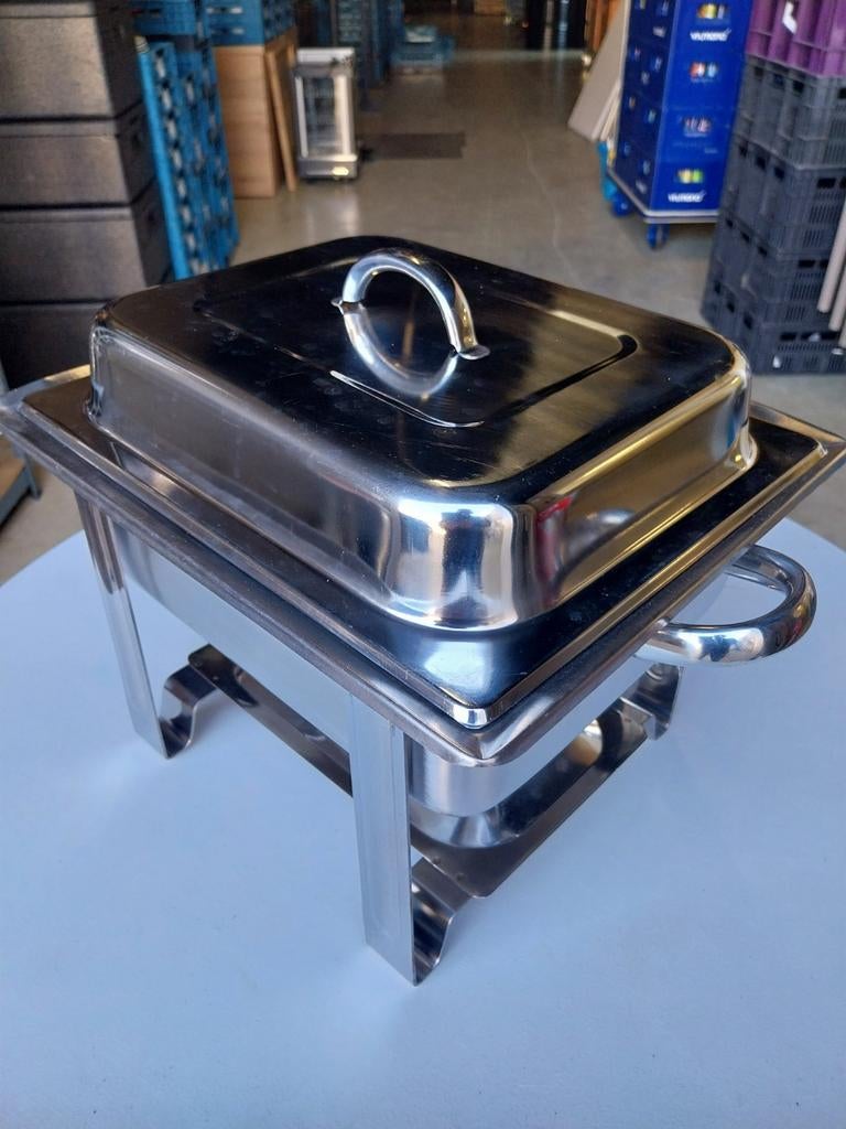 Half Gastronorm Chafing Dish - RVS Warmhoudbak, Ophalen
