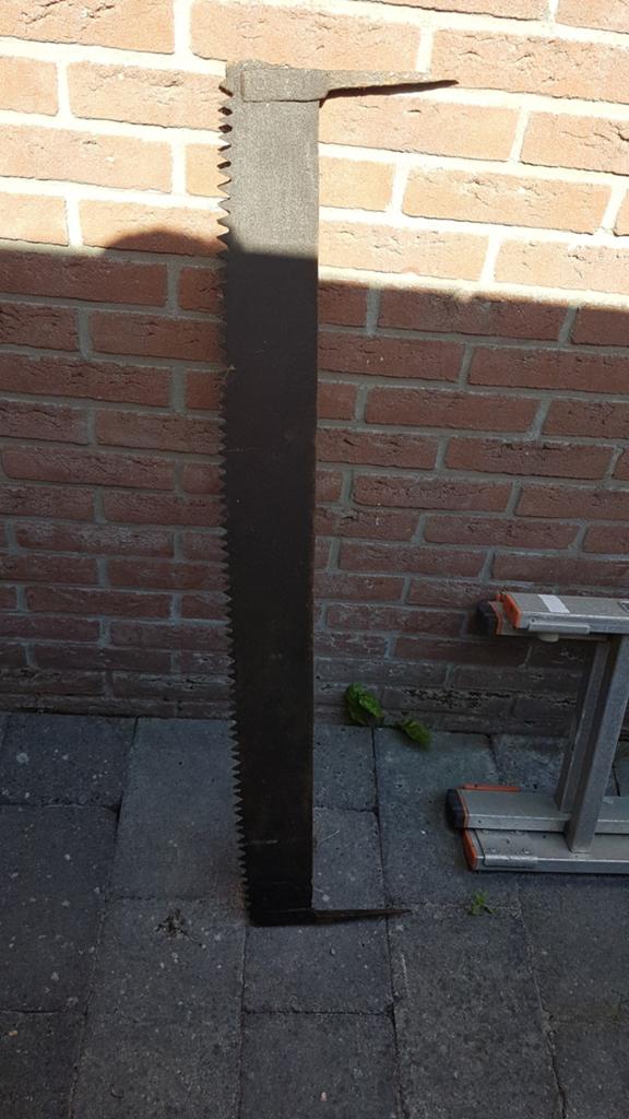 antieke zaag, Antiek en Kunst, Antiek | Gereedschap en Instrumenten, Ophalen