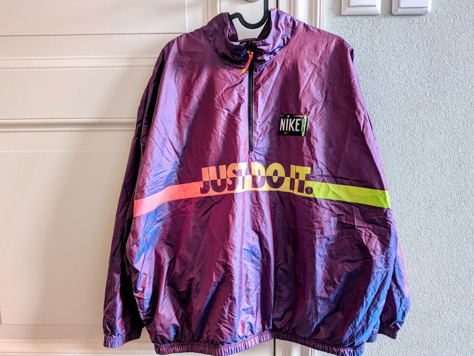 Nike Just Do It Bomber Oversized, Ophalen of Verzenden, Zo goed als nieuw, Meerkleurig, Nike