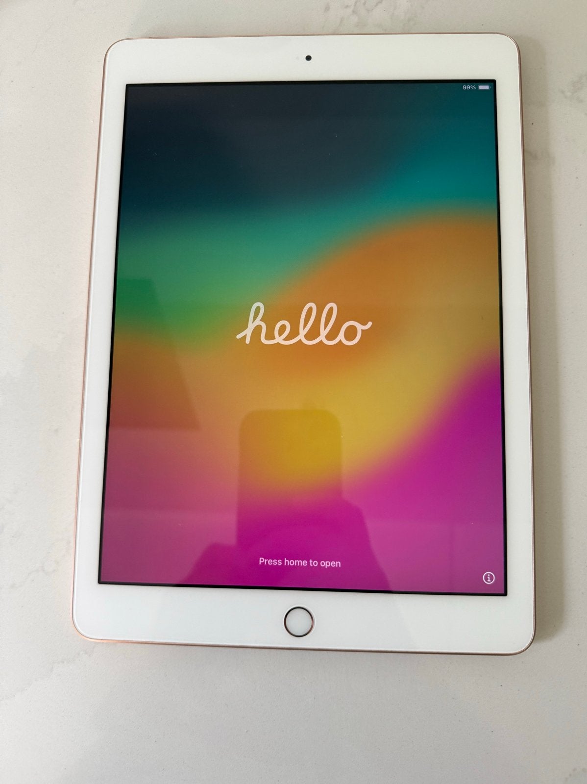 Apple iPad 6e generatie 32GB Wi-Fi Goud, Computers en Software, 10 inch, Gebruikt, 32 GB, Apple iPad