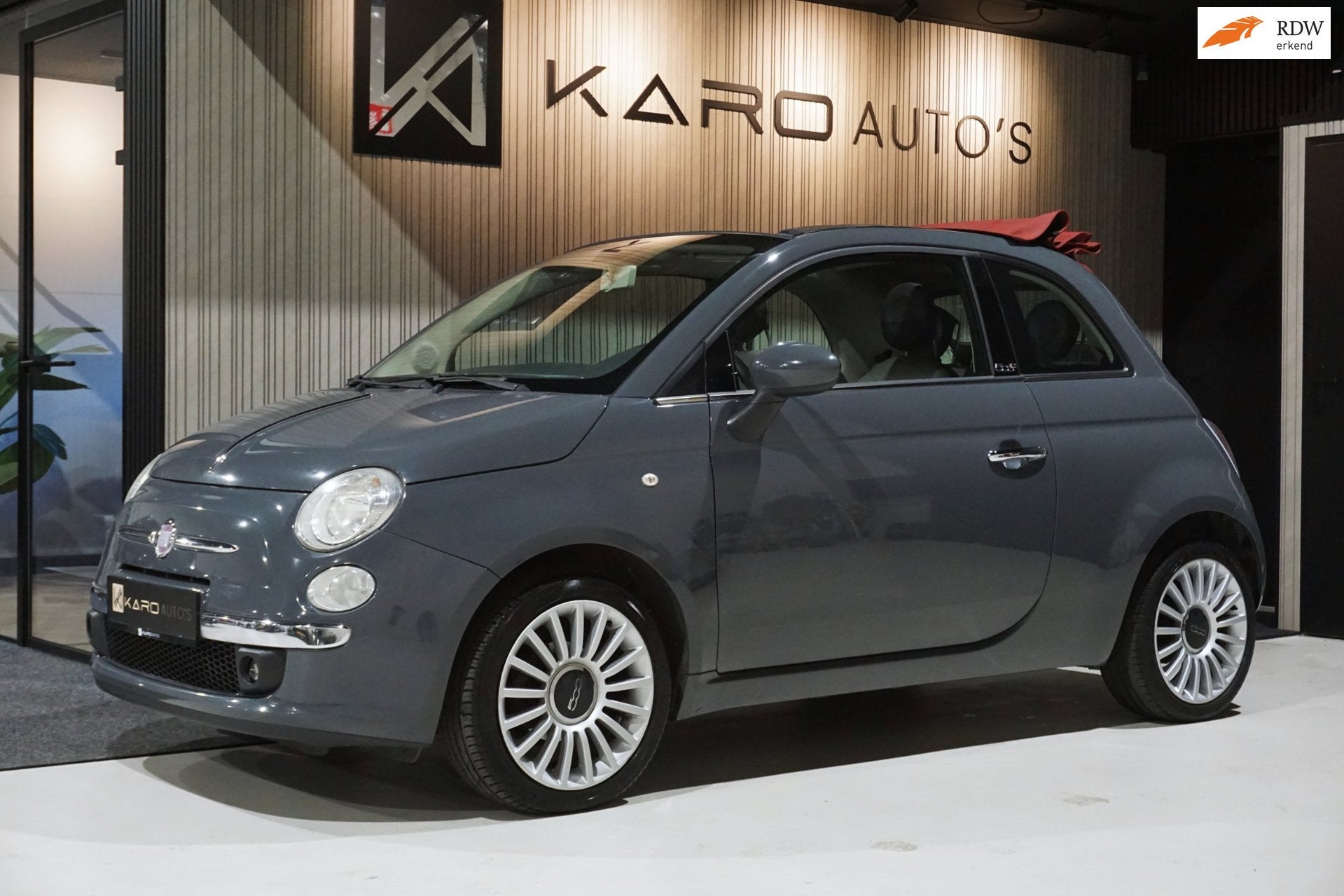 Fiat 500 C 1.2 Rock Leer Airco Elek Rmn Blue&me City Pdc Lmv, Auto's, Voorwielaandrijving, Euro 5, Gebruikt, 4 cilinders