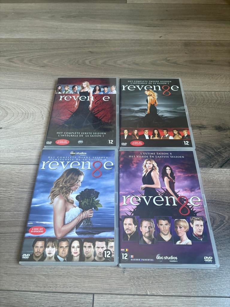 Revenge complete serie seizoen 1 t/m 4, Cd's en Dvd's, Dvd's | Tv en Series, Vanaf 12 jaar, Ophalen of Verzenden, Zo goed als nieuw