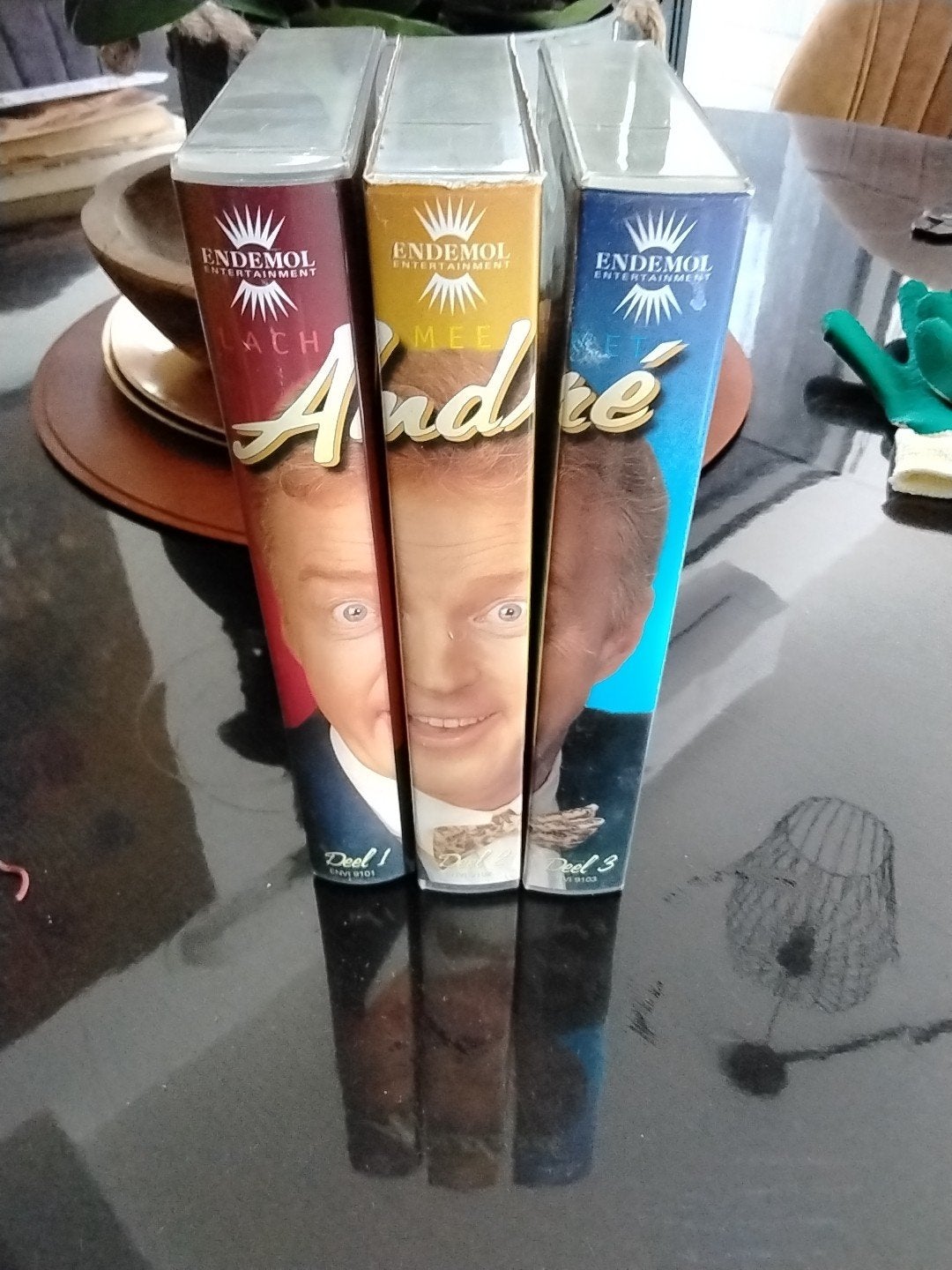 André van Duin VHS collectie - Lach Mee Met André, Alle leeftijden, Ophalen of Verzenden, Gebruikt, Nederlands