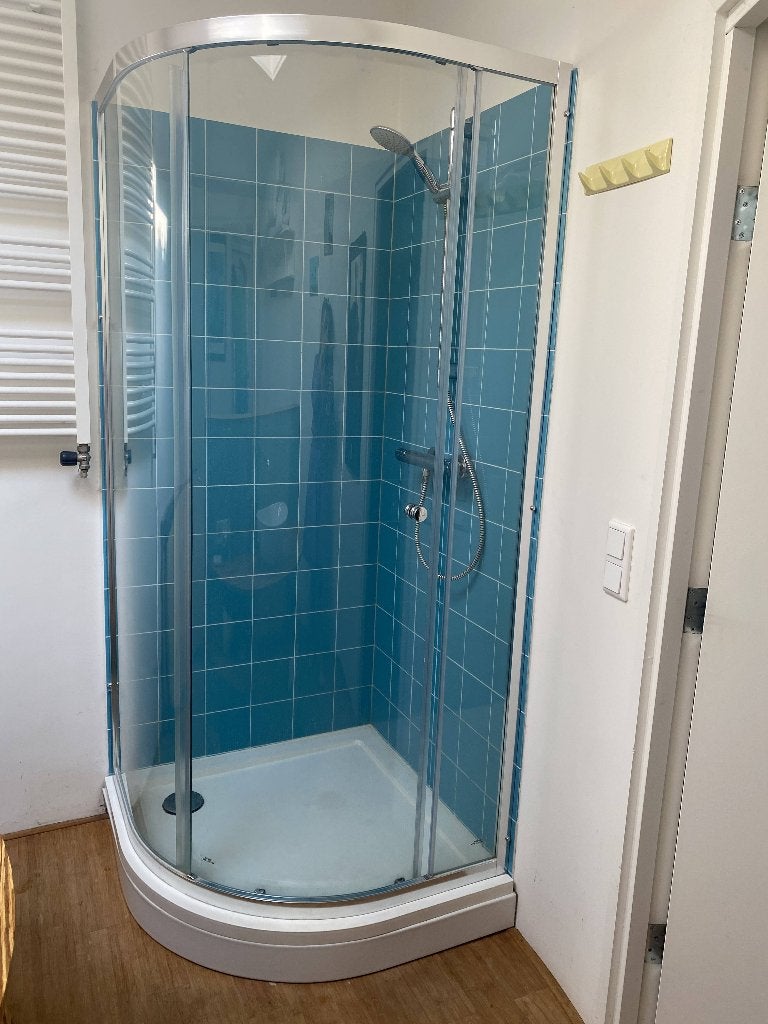 douchecabine hoek, Ophalen, Gebruikt, Douche