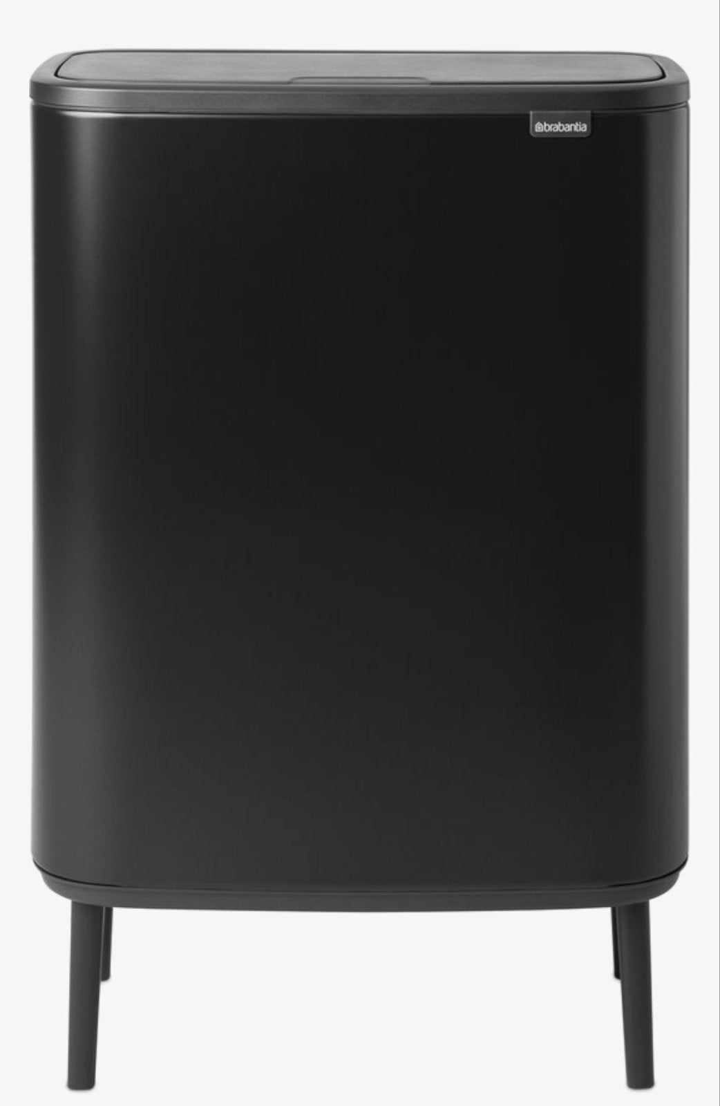 NIEUW Brabantia Bo Touch Bin Hi 60 liter - Zwart, Ophalen, Overige materialen, Nieuw, 40 liter of meer