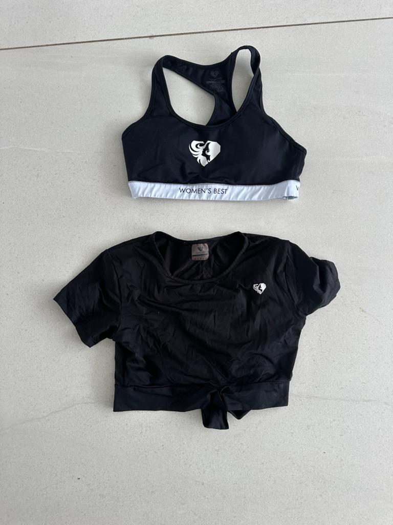 Women's Best sportset maat M, Kleding | Dames, Sportkleding, Maat 38/40 (M), Zwart, Ophalen of Verzenden, Fitness of Aerobics
