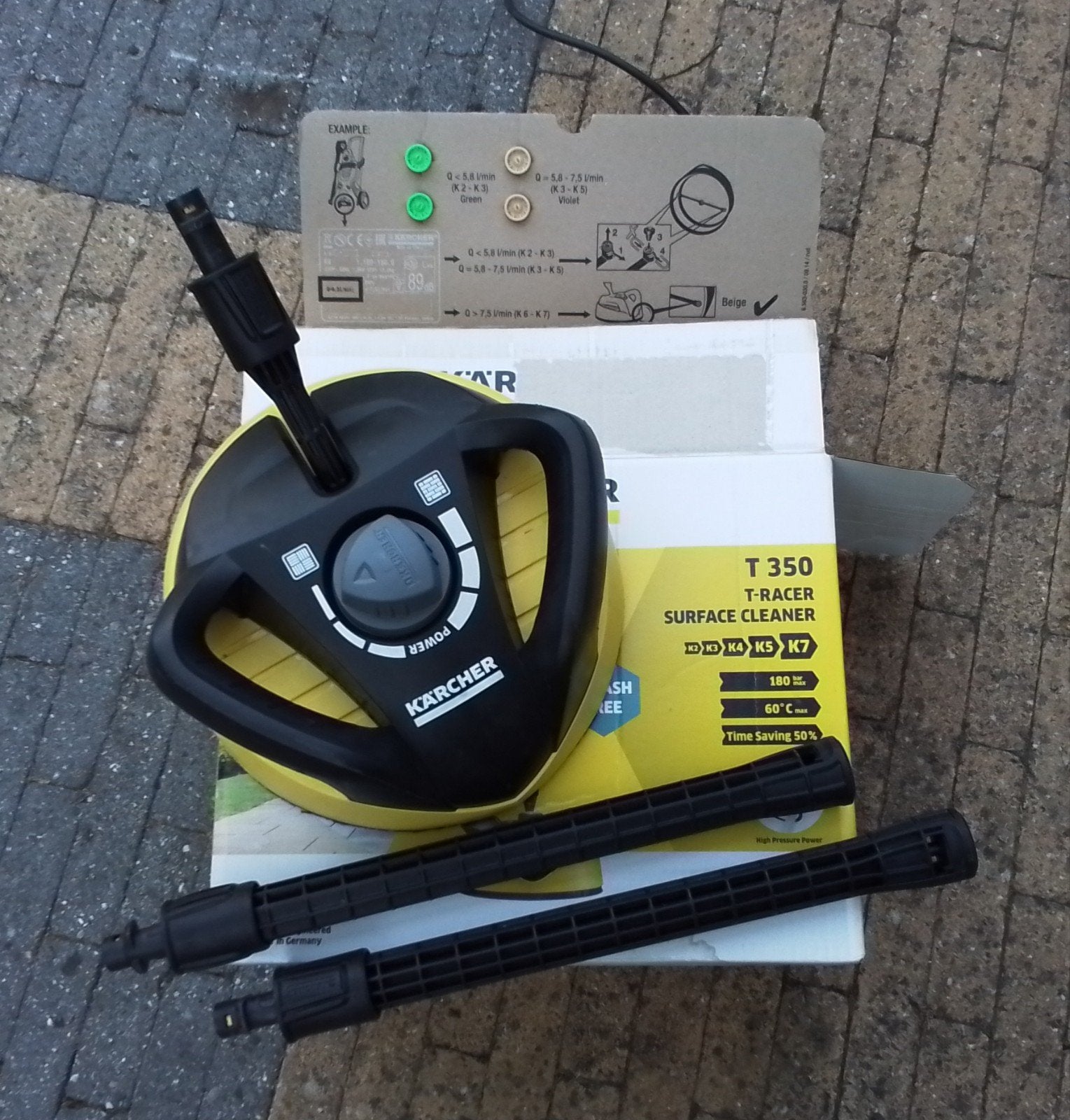 Karcher T 350 T-Racer Oppervlaktereiniger, Ophalen of Verzenden, Zo goed als nieuw, Overige typen