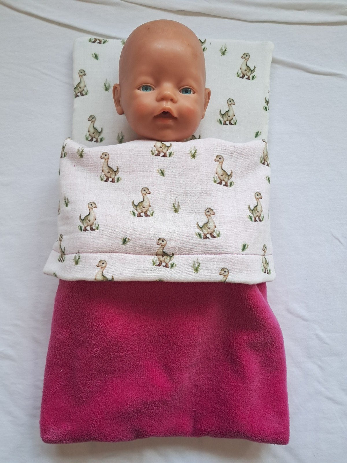 poppenkleertjes poppenbedje babypop 43 en 32 cm, Ophalen of Verzenden, Nieuw, Babypop