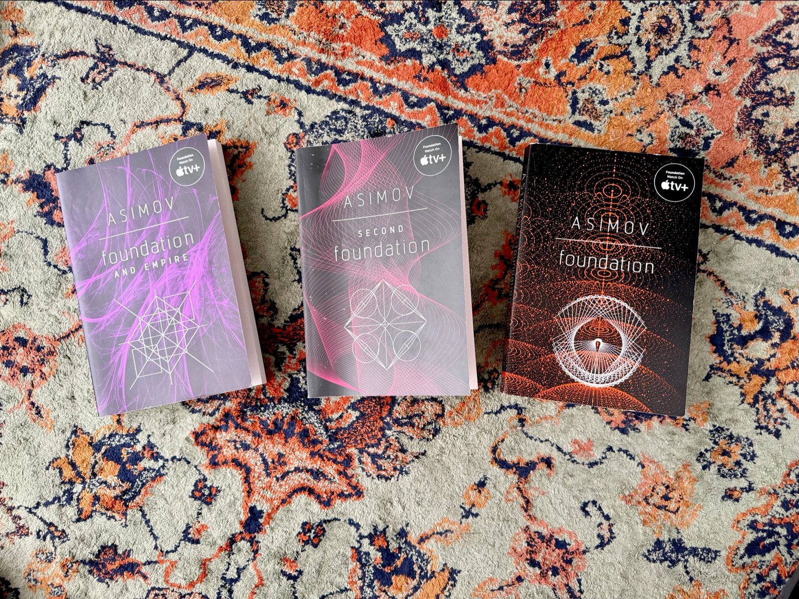 Asimov Foundation Trilogie (3 boeken), Boeken, Ophalen of Verzenden, Gelezen