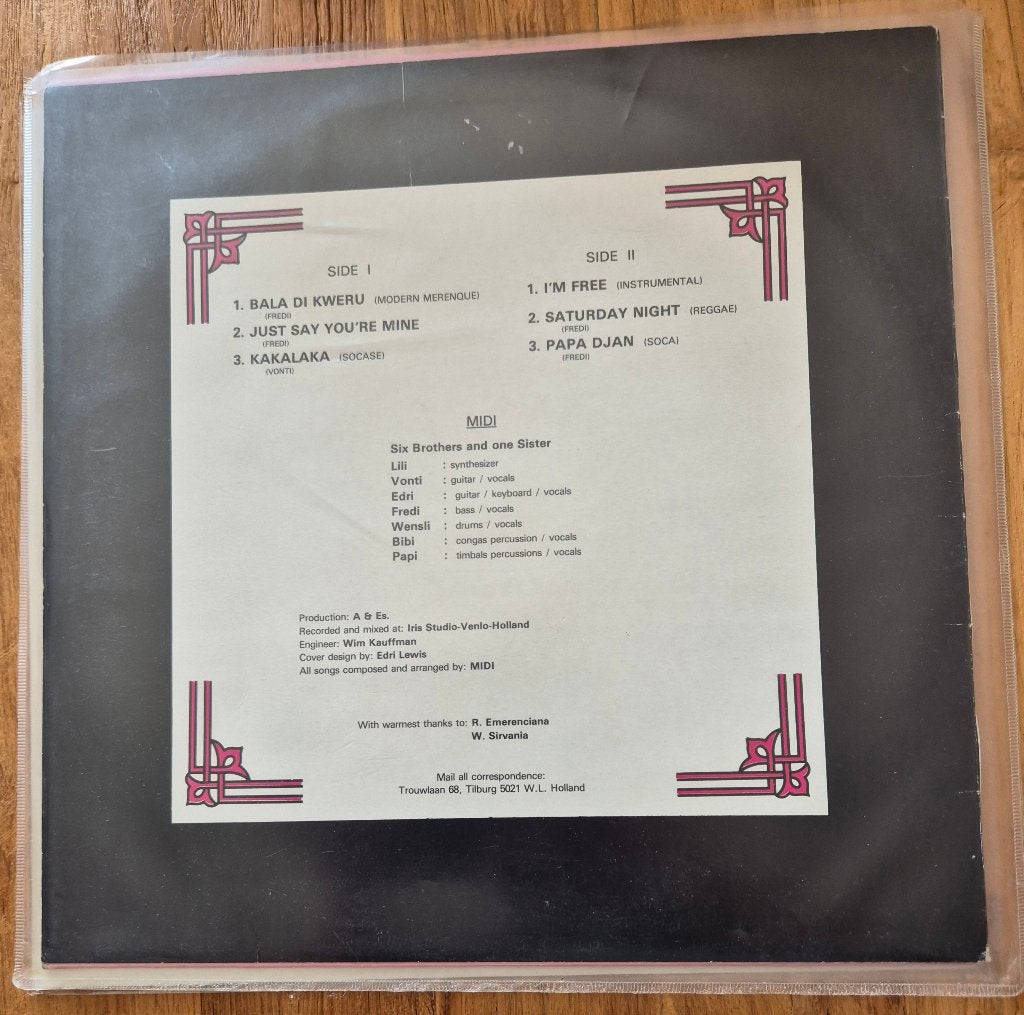 hele mooie vinyl van MIDI salsa , alleen ophalen, Ophalen, LP, Overige genres, Zo goed als nieuw