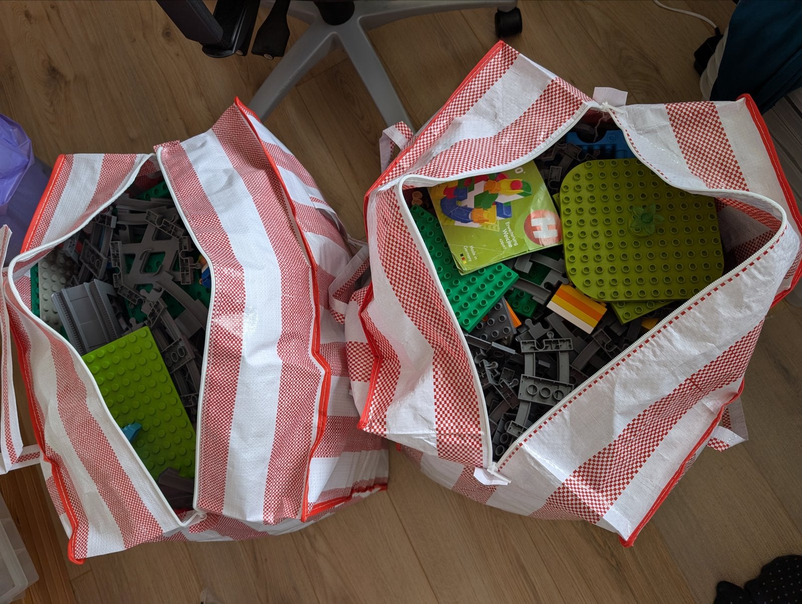 Bijna 20 kilo duplo, Ophalen, Gebruikt