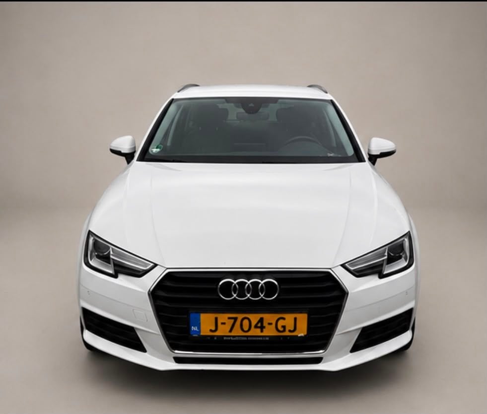 Audi A4 B9 Avant 2.0 TDI 150pk S Tronic 2017 Wit, 4 cilinders, A4, Wit, Leder