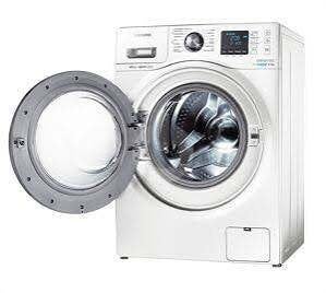 Samsung Ecobubble 8 kg Wasmachine, Ophalen, 1200 tot 1600 toeren, Gebruikt, 8 tot 10 kg