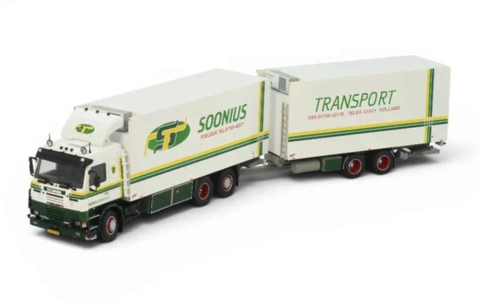 Tekno - Scania 113 380 Soonius, Hobby en Vrije tijd, Modelauto's | 1:50, Ophalen of Verzenden, Nieuw, Bus of Vrachtwagen, Tekno