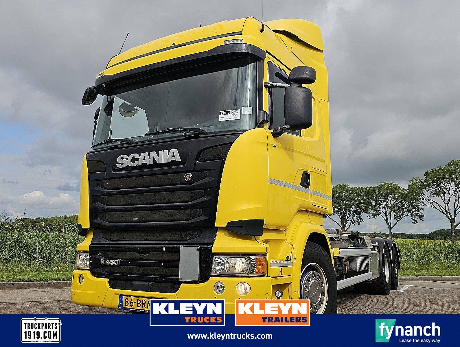 SCANIA R450 20 ton hooklift, Automaat, Euro 6, Bedrijf, Diesel