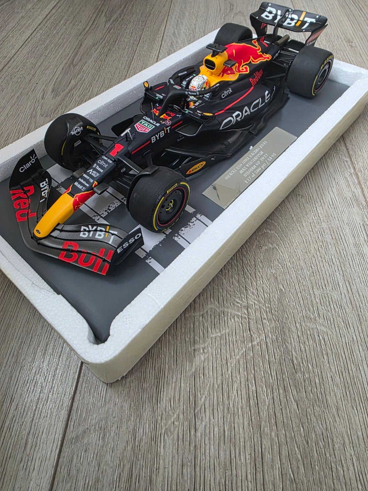 Max Verstappen Red Bull RB18 2022 Belgische GP 1:18, Ophalen of Verzenden, Nieuw, Auto, MiniChamps