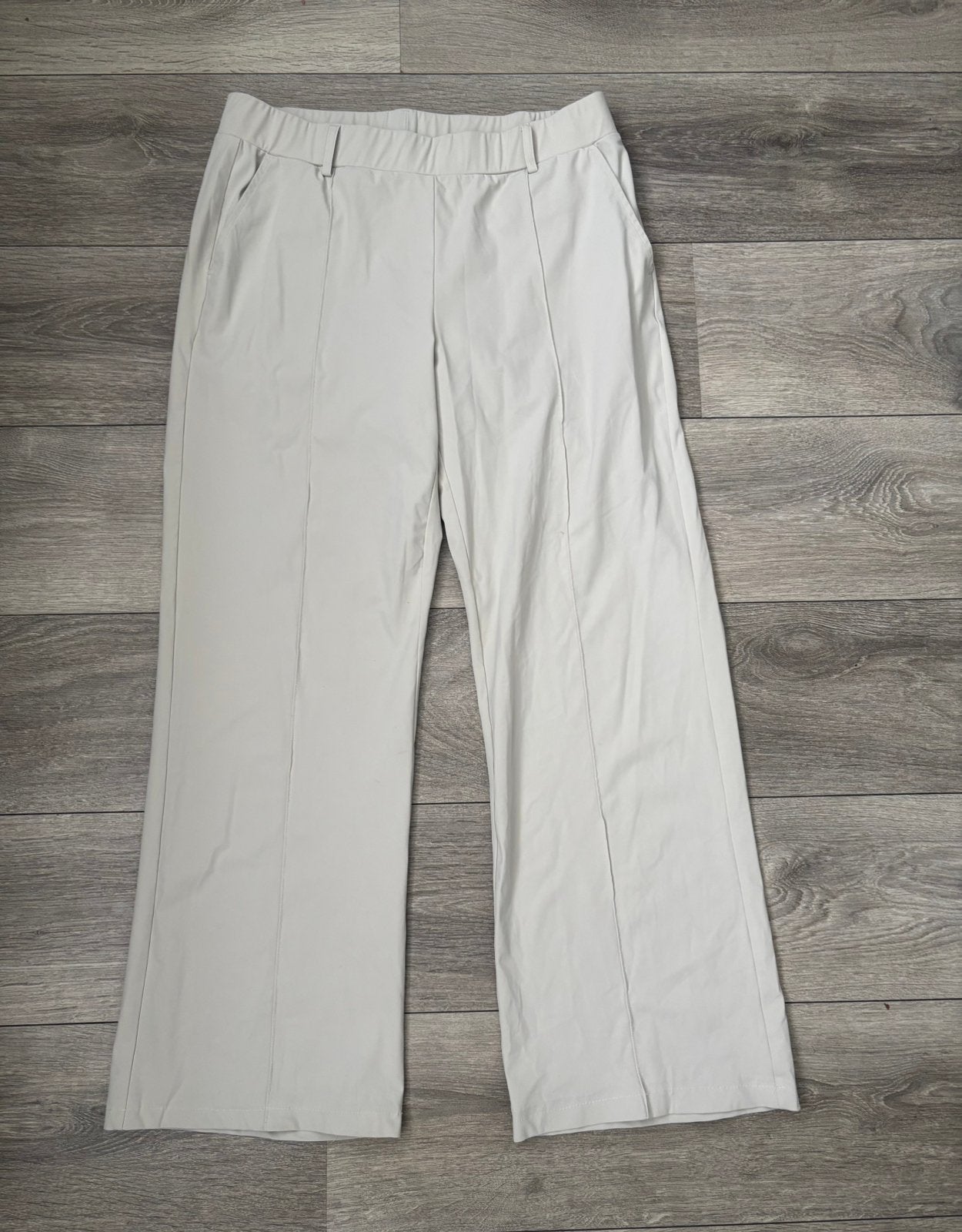 Nicolette Kluijver travelstof broek maat xl, Bruin, Maat 42/44 (L), Ophalen of Verzenden, Zo goed als nieuw