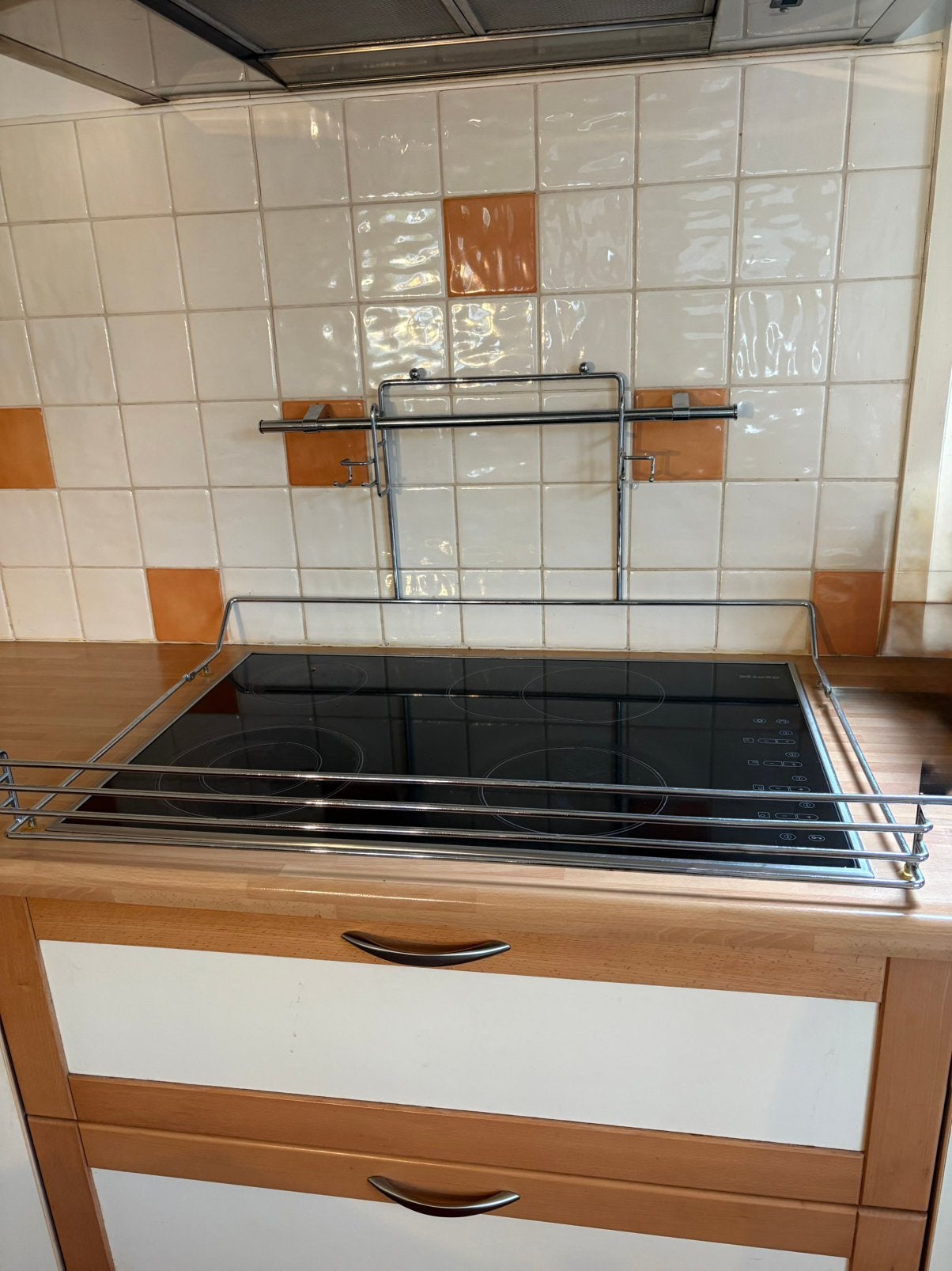 Kinder beveiliging kookplaat 90 cm Dekorado opklapbaar, Ophalen, Zo goed als nieuw
