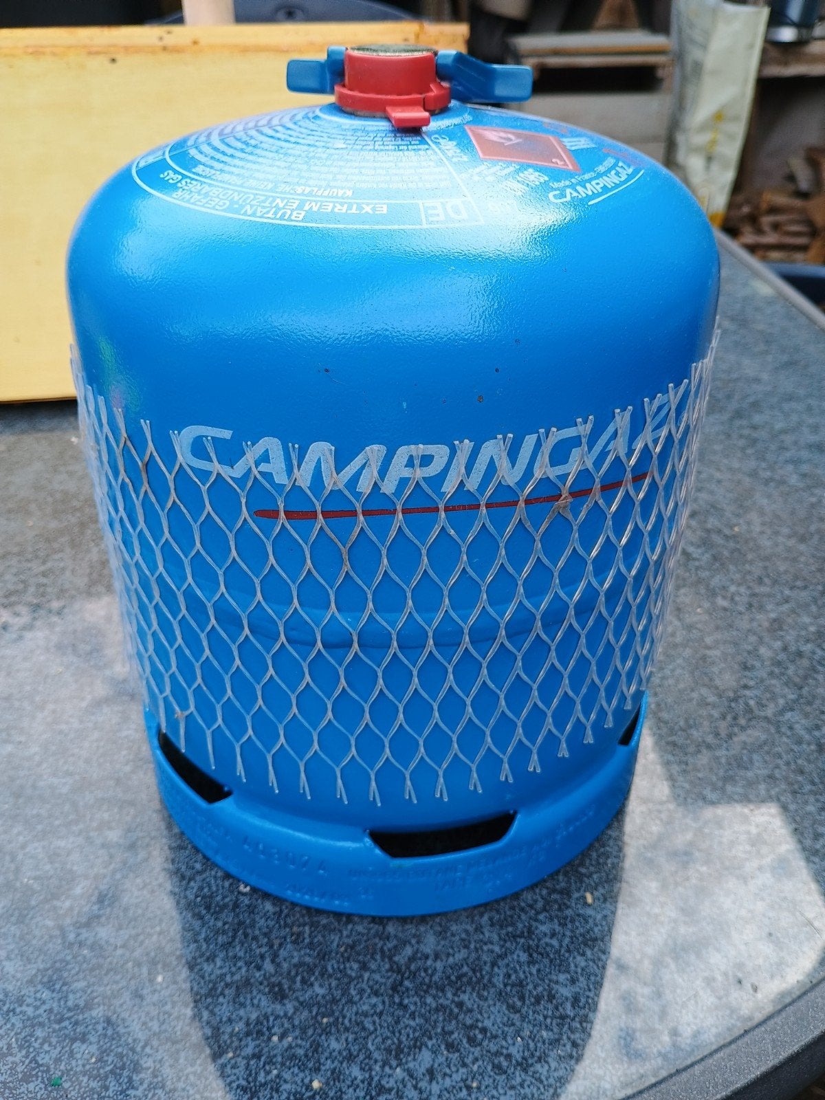 Volle verzegelde Campingaz fles 907, Ophalen of Verzenden, Nieuw