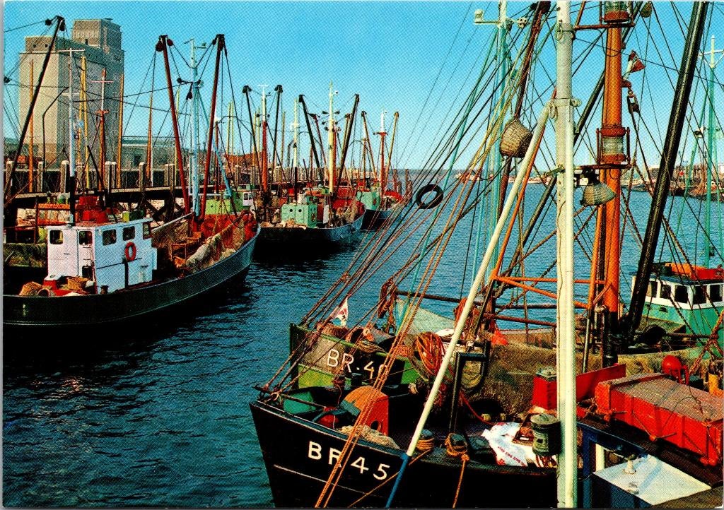 Breskens - Vissershaven, Verzenden, 1960 tot 1980, Ongelopen, Zeeland